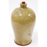 A J R Fletcher of Grantham two gallon stoneware bottle, 41cm high.