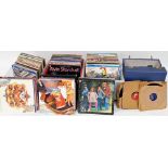 A group of LP records, various genres and artists, to include Elvis Presley, Smash Hits Party, Arcad