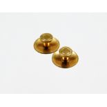 Two 9ct gold collar studs, 2.4g.