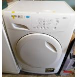 A Zanussi Lindo 100 7kg tumble dryer.