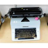 An Imperial 80 typewriter.