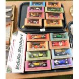 A group of Matchbox models of the Yesteryear, an Eddie Stobart truck, etc. (2 trays)