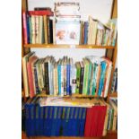 Various hardback books, atlases, maritime guides, DVDs, Books 1 and 2 English Explained by Barnes, T