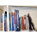 Various paperback and hardback books referencing to antiques, monarchs, etc. (1 shelf)