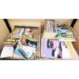 A group of Thorough Bred and Classic Cars magazines. (2 boxes)