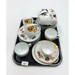 A quantity of Royal Worcester Evesham Vale part tea wares.