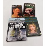 Four hardback books, to include the J K Rowling biography by Sean Smith, the J R Tolkein biography b