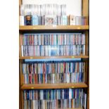 A quantity of CDs, classical, Western song books and others. (4 shelves)