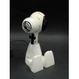 A novelty Snoopy hairdryer.