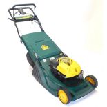 A MTD Yard-Man 60/46 6018R self propelled petrol lawn mower.