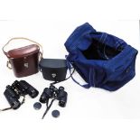 A pair of Zeiss Binoctem 7x50 binoculars, in a fitted case and a