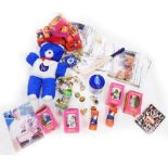 Various collectables, to include a Chelsea football club teddy bear, and Tetley Tea memorabilia,