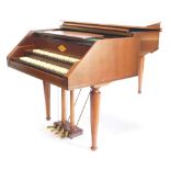 A William de Blaise of London K2 two-manual harpsichord, with two sets of ebony and simulated