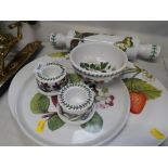 Portmeirion Botanic Garden wares, to include rolling pin, serving plate, etc. (a quantity)
