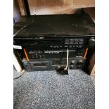 Sound equipment, comprising Yamaha Natural Sound AM/FM stereo tuner TX592RDS., a Rogers T75 Series I