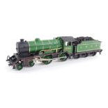 A kit built 00 gauge Gresley Shire Class locomotive 'Lincolnshire', LMS lined green livery, 4-4-0, 2