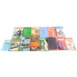 A group of model locomotive books, Metal Turning Lathes, Manuals of Model Steam Locomotives, a Begin