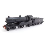 A kit built OO gauge Drummond Class D15 locomotive, BR black livery, early crest, 4-4-0, 30465.