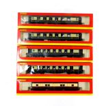 Hornby OO gauge Pullman coaches, including R223 1st class parlour car, Pullman 1st class kitchen car