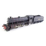 A kit built OO gauge Peppercorn Class K1 locomotive, BR lined black livery, late emblem, 2-6-0, 6204