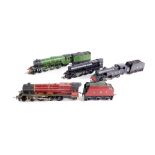 Tri-ang and Hornby OO gauge steam locomotives, including Flying Scotsman, Princess Elizabeth, etc. (