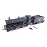 A kit built OO gauge locomotive, black livery, early emblem, 2667, boxed.