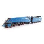 A kit built OO gauge Gresley Class A4 Pacific locomotive 'Sparrow Hawk', LNER garter blue, 4-6-2, 18