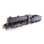 A kit built OO gauge Class K3 locomotive, BR Black lined livery, early emblem, 61846, boxed.