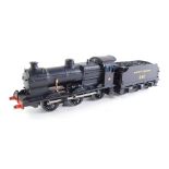 A kit built OO gauge Maunsell Q Class locomotive, Southern black livery, 0-6-0, 530.