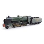 A kit built OO gauge N Class locomotive, Southern green livery, 2-6-0, 1409.