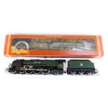 A Hornby OO gauge Coronation Class locomotive "Duchess of Atholl", BR lined green livery, early embl