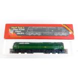 A Hornby OO gauge Class 47 Co-Co locomotive, D1738, BR green livery, late emblem, R060.