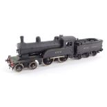 A kit built 00 gauge Worsdell Class D17 locomotive, BR black livery, 4-4-0, 62112.