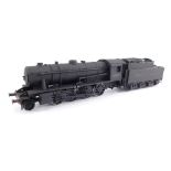 A kit built OO gauge WD Austerity Class locomotive, BR black, 2-8-0, 90559.