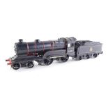 A kit built OO gauge Robinson Class D11 locomotive, BR lined black, early emblem, 4-4-0, 62666.