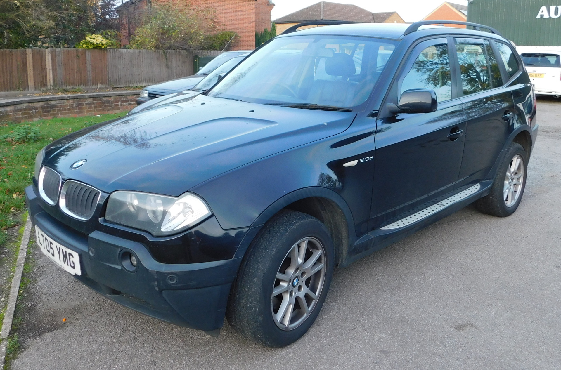 A BMW PB12 X3 D SE Estate, Registration LT05 YMG, diesel, black, first registered 20/05/2005, MOT to - Image 2 of 12