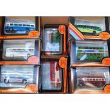 A group of Exclusive First Editions die cast bus models, scale 1:76, to include East Yorkshire, Bar