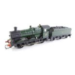 A kit built OO gauge Collett Class 2251 locomotive, GWR green livery, 0-6-0, 2250.