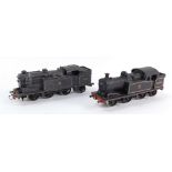 Two Kit built 00 gauge tank locomotives, comprising a Class N7 0-6-2T, BR lined black livery, early