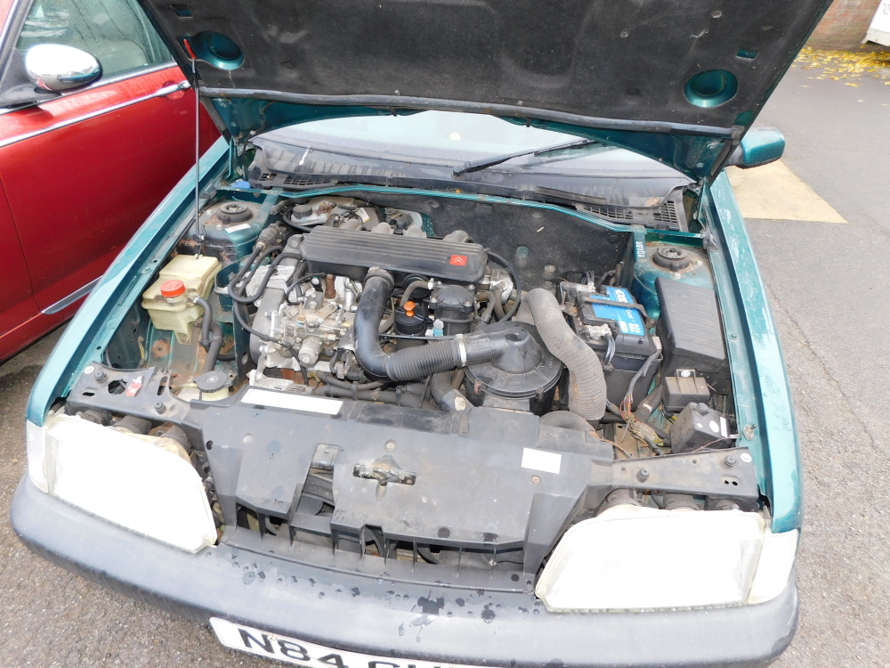 A Citroen ZX, reg.N84 CHL, diesel, green, last known mileage 42,258 miles, last MOT expired May 2018 - Image 5 of 6