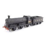 A kit built OO gauge Class L1/J28 locomotive, LNER black, 0-6-0, 2541.