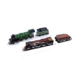 Hornby OO gauge locomotives, a Patnot Class 'Duke of Sutherland' 5541, LMS crimson livery, 4-6-0 and