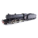 A kit built OO gauge Gresley Class K2 locomotive, LNER lined black livery, 2-6-0, 1745.