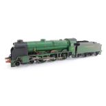 A kit built OO gauge Lord Nelson Class locomotive 'Lord Rodney', Southern green livery, 4-6-0, 863.