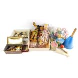 Games and toys, including Britains painted lead farm animals, a Norah Wellings Native American India