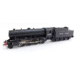 A kit built OO gauge WD Austerity Class locomotive, BR black livery, 2-8-0, 63009.