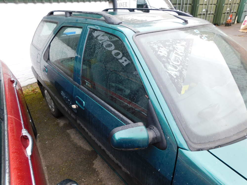 A Citroen ZX, reg.N84 CHL, diesel, green, last known mileage 42,258 miles, last MOT expired May 2018 - Image 4 of 6