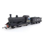 A kit built OO gauge Aspinall '11' Class locomotive, LMS black livery, 0-6-0, 12284.