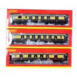 Hornby OO gauge Brighton Belle coaches, comprising R4513 Doris trailer first R4512, car number 86,