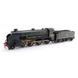 A kit built OO gauge King Arthur Class locomotive 'Linette', BR green, early emblem, 4-6-0, 30752.